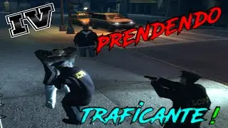 GTA 4 POLÍCIA - PRENDENDO TRAFICANTE E ENQUADROS PELA CIDADE 'SILENCE'