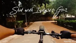 Cycle Ride - Shot with Thumb Size Camera | Insta360 Go2 |