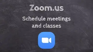 How to Schedule a Zoom Meeting | Zoom Classroom