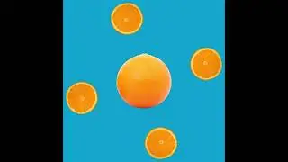 Orange drink (Spec ad) - Motion graphics