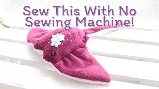 Hand Sewing Tutorial: Sewing a Stingray Plushie