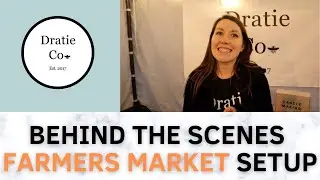 Farmers Market Behind the Scenes for Candles | Candle Pop-up Shop | How much we made selling candles