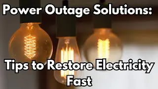 Emergency Power Restoration: Quick Fixes for Sudden Power Outages