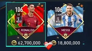 Messi vs UR Cristiano - Todas sus cartas en Fifa Mobile