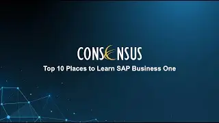 Top 10 places to learn SAP Business One