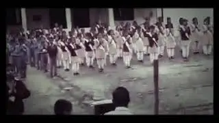 Morning prayer in Himachal School, Bhalad