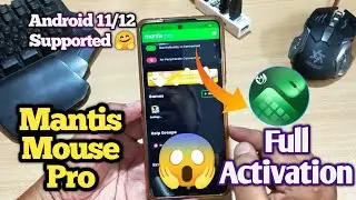 Mantis Mouse Pro Single Mobile Activation 😲 Play Mobile Games Keyboard & Mouse 🔥 New Keymapper 2022