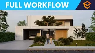 Enscape Exterior Rendering - Full Workflow Explained
