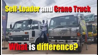 Introducing Self-Loader and Crane Truck.