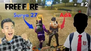 MY BROTHER & I ARE DESPERATE IN PLAYING RANKED FREE FIRE AGAINST REAL PLAYERS!!