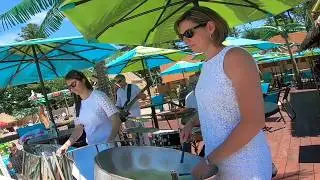 Both of Them -Mighty Sparrow- Steel Rhythm Steel Drum Band -Canobie Lake Water Park -Castaway Island