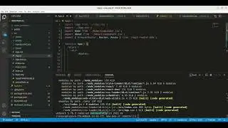 ERROR in ./src/App.js Module not found: Error: Can't resolve './Home/component' in '/home/lenovo
