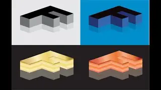 Letter F Logo Design Idea - CorelDraw 2020