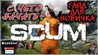 SCUM  ГАЙД ДЛЯ НОВИЧКА | С ЧЕГО НАЧАТЬ? | СКАМ 2021
