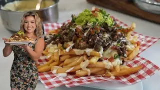 How I make my Quick & Easy CARNE ASADA NACHO FRIES, this will be your go-to Recipe!!!