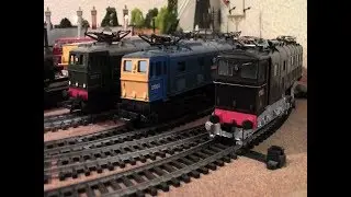 A Fun Day With The EM2's - Class 77 - With John & Thomas. Hornby Triang Heljan.