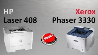 Resoftare Hp Laser 408 / Xerox Phaser 3330  resetare cip cartus si unitate imagine