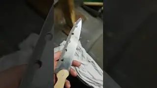 восстановление кухонного ножа.