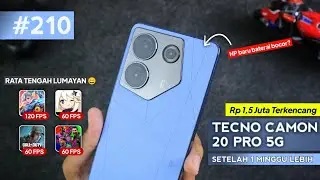 LUCKY! - Unboxing the TECNO CAMON 20 PRO 5G + Gaming Test: 4 Heavy Games