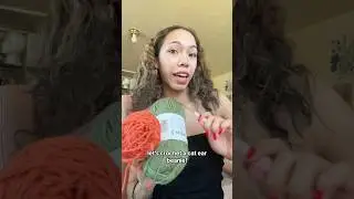 Crochet oversized crochet cat beanie⭐️