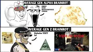 GEN ALPHA BRAINROT LORE VS GEN Z BRAINROT LORE (OG) [Gotyewokeuplikethis]