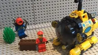 Обзор: Brick 1213 Батискаф. И опять китайское Лего) ʕ•͡౪•ʔ