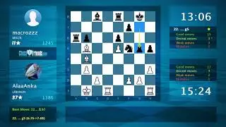 Chess Game Analysis: AlaaAnka - macrozzz : 1-0 (By ChessFriends.com)
