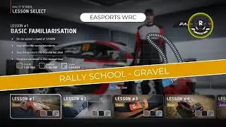 EA SPORTS WRC 2023 - Rally School on gravel - Triple screen setup POV