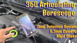 How to use Anykit 360 Articulating Borescope