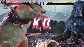 Tekken 8 Ranked Match against a Crazy Kazuya player