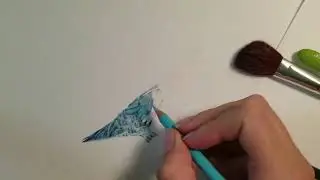 Drawing a Linnie on Drafting Film - Full Timelapse!