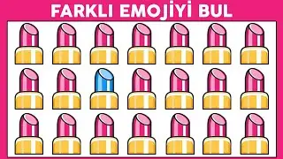 IQ Seviyeni Test Ediyoruz! İnsanların Sadece %0,01'i Çözebiliyor- Emoji Bulmaca (Emoji Challenge ⚔)