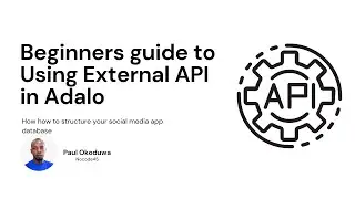 Beginners guide to Using External API in Adalo