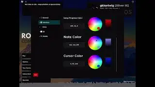 My robeats community server settings! (very pro settings)