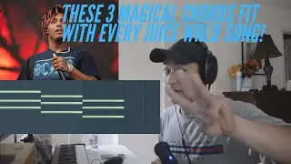 How To Make Melodies For Juice WRLD 🔥 | 3 MAGIC CHORDS For Juice Wrld Melodies | FL Studio Tutorial