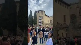 Humans Towers (Castells) in Sant Cugat