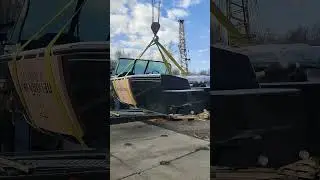 Лодка SIBERIA S4 матовые чёрные буквы на корпусе. Отгрузка в Краснодар к нашему дилеру @vator8965