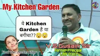 V.S.Gusain Sir Ka Kitchen Garden||Chhoti si jagah me itna kuch Kese😲|| #JNV #Navodaya #Kitchengarden