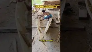 Сборка лодки из обычных досок