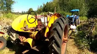1947 Minneapolis Moline ZTU first run after head replacement