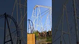 Hyperia first drop at Thorpe park