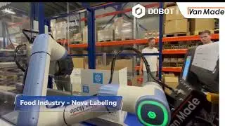 DOBOT Nova Collaborative Robots • Labeling