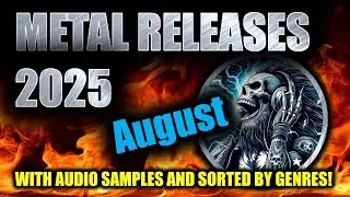 New Metal Albums August 2025 - Preview of Upcoming Metal releases August 2025 
