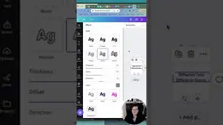 How to Use Text Effects in Canva | Crafty Becky Short Tutorials #1