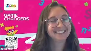 Game Changers 2023 collaborator Rachel Milah with Denise Louie Education Center
