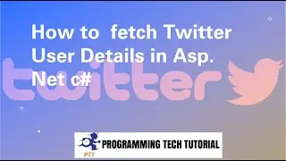 get user detail of twitter by id | How to fetch user detail of twitter by ScreenName  asp.net c#