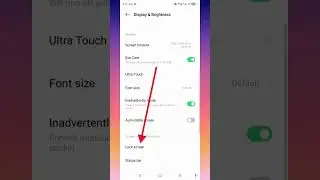 Lockscreen Notifications on Infinix 