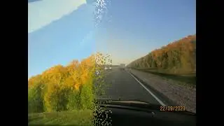Утро в Новосибирске.