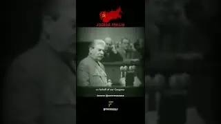 WORLD LEADER AND THEIR VOICE (Joseph Stalin) #history #stalin #shorts