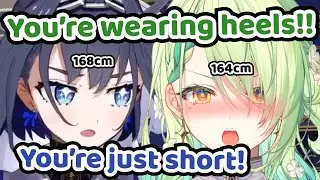 Kronii Doesn't Want To Admit That Fauna is Actually Taller Than Her